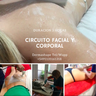 Circuito 3 Hs Facial y Corporal All Inclusive!